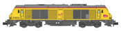 French Diesel Locomotive Class BB-75000 INFRA n°75034 - Era V-VI